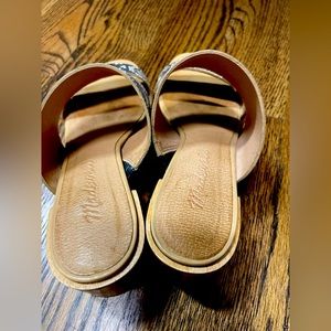 Madewell chunky little heel; size 6